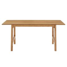 a wooden table on a white background with no one around it or the table top