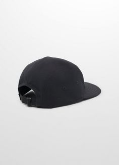 A flat brim hat made from 100% recycled polyester. Black Short Brim Hat For Outdoor Activities, Black Curved Brim Dad Hat For Outdoor, Black Hats With Short Brim For Outdoor Activities, Classic Black Hat For Outdoor Activities, Black Dad Hat With Curved Brim For Outdoor, Classic Black Dad Hat With Flat Brim, Black Short Brim Hats For Outdoor, Black Flat Bill Dad Hat For Outdoor, Black Flat Bill Hat For Outdoor Activities