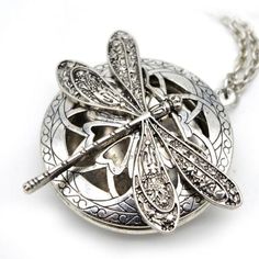 High-quality vintage style silver zinc alloy locket aromatherapy necklace. Beautiful 3D dragonfly pendant to add positivity to your life. Comes with 1 washable oil pad.Perfect way to take aromatherapy with you wherever you go! Reusable, washable padJust a couple drops of your favorite essential oil and you're all set. Metals Type: Zinc Alloy.Pendant Size: 3.2 cm | 1.26 inch.Length: 70 cm | 27.6 inches.*Pouch not included Guaranteed safe checkout:PAYPAL | VISA | MASTERCARD Shipping info:US: 4 to Dragonfly Locket, Essential Oil Necklaces, Vintage Dragonfly, Essential Oil Jewelry, Oil Diffuser Necklace, Essential Oil Necklace Diffuser, Aromatherapy Jewelry, Dragonfly Necklace, Dragonfly Pendant