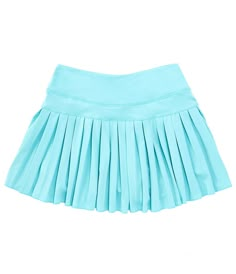 From GB Girls&#x2C; this skirt features:SolidMid-risePull-on stylingMini lengthBuilt-in shortsPleated detailingRounded hemlineAthleisure silhouettepolyester/spandexMachine wash/tumble dryImported. Pleated Skirt Shirt, Preppy Sets, Preppy Bottoms, Preppy Skirt Outfits, Cheap Preppy Clothes, Preppy Wish List, Cute Preppy Clothes, Preppy Skirts, Cute School Clothes