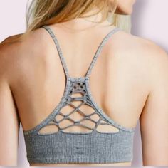 Free People Intimately Heather Gray Seamless Baby Racerback Brami / Nwot / Soft & Stretchy / Ribbed / 50% Nylon 42% Polyester 8% Spandex Spring Seamless Racerback Sports Bra, Gray Racerback Sports Bra With Built-in Bra, Bra Friendly Racerback Crop Top For Loungewear, Seamless Racerback Crop Top, Seamless Stretch Racerback Bra, Casual T-back Sports Bra With Built-in Bra, Seamless Cross Back Sports Bra For Summer, Summer Seamless Cross Back Sports Bra, Seamless Racerback Crop Top For Loungewear