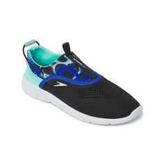 Speedo Junior Aquaskimmer Shoes - Black L Sporty Black Slip-on Sneakers For Summer, Black Low-top Slip-on Sneakers For Summer, Breathable Synthetic Sneakers For Beach, Blue Breathable Sneakers For Beach, Breathable Synthetic Beach Sneakers, Breathable Synthetic Slip-on Sneakers For Summer, Sporty Synthetic Slip-on Sneakers For Summer, Slip-on Black Sneakers For Summer, Black Slip-on Sneakers For Summer