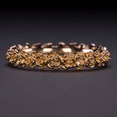 This beautiful and unique botanical stacking band features roses intricately rendered in 14k rose gold. Inspired by the boundless and surprising beauty of the natural world, these romantic beauties are gorgeous on their own or in a stack! The blushing warm of the rose gold is a pretty and apropos tribute to the flowers Botanical Engagement Ring, Rose Wedding Band, Rose Wedding Rings, Flower Wedding Band, Rose Gold Flower Ring, Floral Wedding Ring, Botanical Ring, Floral Wedding Bands, Pave Wedding Bands