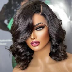 Category:Human Hair Lace Wig; Gender:wigs for black women; Wig Type:Natural Wigs; Occasion:Party  Evening,Vacation,Daily Wear; Age Group:Adults; Color Shade:Black; Density:150%; Origin of Hair Donors:Brazilian Hair; Hair Material:Human Hair; Cap Construction:13x4 Lace Front; Lace Material:Swiss Lace; Texture:Body Wave; Length:Long; Features:Pre-Plucked,Glueless,with Baby Hair; Listing Date:01/16/2024; Cap Circumference:; Front to Back:; Nape of Neck:; Side to Side Across Forehead:; Side to Side Wavy Short Bob, Short Lace Front Wigs, Hd Lace Frontal, Bob Lace Front Wigs, Curly Human Hair Wig, Wavy Bobs, Short Bob Wigs, Frontal Wig, Bob Wig