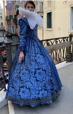 15th Century Renaissance Dress Costume Ball Gown Women Girl Medieval Velvet Dress Wedding Dress Blue Medieval Dress With Historical Design, 15th Century Gown, Medieval Princess Dress Blue, Blue Medieval Gown, Blue Tudor Dress, Costume Ball, 15th Century, Costume Dress, Smart Shopping