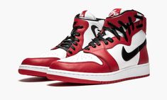 WMNS Air Jordan 1 Rebel XX OG AT4151 100 Jordan 1 Red, Shoes Sneakers Jordans, Fashion Shoes Sneakers, Jordan 1 High Og, Adidas Trainers, Air Jordan 1 High, Air Jordan Shoes, Jordan 1 Retro High, Nike Adidas