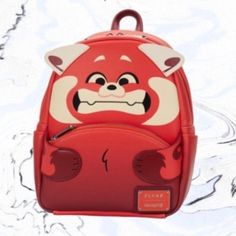 Loungefly Disney Pixar Turning Red Panda Cosplay Mini Backpack Brand New - With Tags Adjustable Straps Zip Around Closure Fury Plush Tail Dimensions 10.5h X 9w X 4.5d Red Disney Style Backpack For Disney Trips, Red Themed Backpack Bag, Disney School Bag In Red, Red Disney Backpack, Disney Red Standard Backpack, Red Disney School Bags, Disney Red School Bag, Cute Red Backpack For Disney Trips, Red Disney Travel Bag