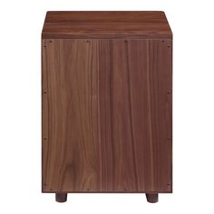 OSAMU WALNUT NIGHTSTAND | Modishstore | Nightstands-4 Walnut Wood Nightstand, Books Notes, Minimalist Nightstand, Brown Nightstands, Oak Nightstand, Style Nightstand, Walnut Nightstand, Beautiful Storage, Rustic Lodge