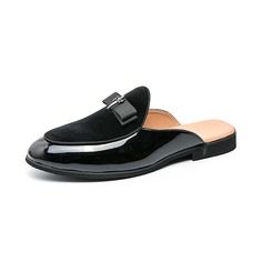 Category:Clogs  Mules; Upper Materials:PU; Embellishment:Metal; Season:Summer,Spring; Gender:Men's; Toe Shape:Round Toe; Style:British,Casual; Outsole Materials:Rubber; Occasion:Party  Evening,Daily; Closure Type:Loafer; Pattern:Solid Colored; Shipping Weight:0.48; Listing Date:05/24/2022; 2023 Trends:Half Shoes,Comfort Shoes; Foot Length:; Size chart date source:Provided by Supplier.; US Size:null; UK Size:14.5; EU Size:50 Gents Shoes, Half Slippers, Indoor Slides, Half Shoes, Ladies Slippers, Mens Loafers, Comfortable Walking Shoes, Shoes Box, Street Shoes