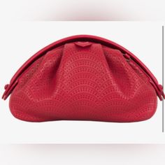 Never Worn, Alaia Red Leather Classic Pouch Red Evening Pouch Bag With Removable Pouch, Red Clutch Evening Bag With Removable Pouch, Red Pouch Evening Bag With Removable Pouch, Red Pouch Clutch For Evening, Red Clutch Pouch For Evening, Red Clutch Pouch For Formal Occasions, Red Evening Bag With Removable Pouch As Gift, Red Evening Bag With Removable Pouch For Formal Occasions, Red Pouch Evening Bag For Formal Occasions