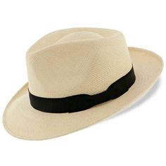 An eternal classic, the Stetson Retro evokes the bygone era of days past, sitting on the front porch in the warm Sunday sun, smoking a fine cigar and just letting the day slide slowly past. A classically styled genuine Panama hat that will never go out of style, no matter what is trending. The Retro is made from high qualilty Grade 3 Panama toquilla straw with a soft finish, features a 2 1/4" brim and 4 1/2" teardrop crown, and is topped off with the perfect black headband and bow that lends it Classic Wide Brim Top Hat For Spring, Vintage Adjustable Fedora In Solid Color, Vintage Brimmed Travel Hat, Vintage Adjustable Fedora, Vintage Curved Brim Hat For Travel, Vintage Adjustable Solid Fedora, Classic Adjustable Solid Boater Hat, Classic Brimmed Panama Hat In Solid Color, Classic Solid Brimmed Panama Hat