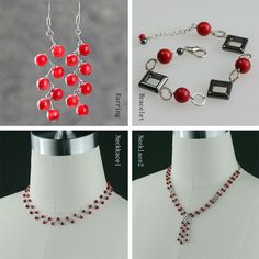 "Red coral is a powerful and bold color that captures the viewer's emotion and strong persona. One's eye will always gravitate to wherever the red earrings are! NOTE: The length of the earrings is 1 -1/2\" inches, or 3.8 cm (excluding the length of hook). For matching necklace1: https://www.etsy.com/listing/102730271/coral-choker For matching necklace2: https://www.etsy.com/listing/102729959/coral-necklace For matching bracelet: https://www.etsy.com/listing/94343976/bracelet ;-) My contact numbe Abstract Earrings, Wire Jewelry Designs, Jewelry Personalized, Coral Necklace, Earrings Red, Red Earrings, Matching Bracelets, Gift Handmade, Earring Gifts