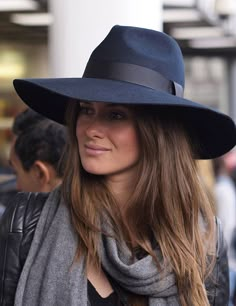 grande fedora by mu du london | notonthehighstreet.com Hat And Scarf, 가을 패션, Fedora Hat