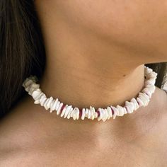 🌊 Dive into the Hawaiian Vibes! Unveil your beach spirit with our Puka Shell Necklace, a Hawaiian Seashell piece designed for both men and women. This necklace embodies the essence of summer, making it a perfect accessory for your beach outings, surf adventures, or simply to add a tropical touch to your everyday look! 🏝️ Hawaiian Seashell Craftsmanship: Inspired by the enchanting beaches of Hawaii, this necklace features authentic Puka shells and clam chips, meticulously beaded to capture the island's serene beauty and vibrant energy. It's a celebration of the ocean's treasures and the adventurous spirit of the surf culture. 🌟 Versatile & Stylish Design: Whether you're basking under the sun, riding the waves, or enjoying a seaside sunset, this Puka Shell Necklace is a versatile and styl White Casual Shell Necklace For Festival, Tropical Style Summer Beach Jewelry, Casual White Shell Necklace For Festivals, Casual White Shell Strand, White Shell Strand Necklace For Summer, White Strand Shell Necklace For Summer, Casual Beaded Shell Necklace For Vacation, Casual Beaded Shell Necklace For Summer, Casual Adjustable Shell Necklace For Summer