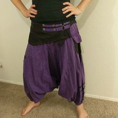 This Is 100% Cotton Pants, Made In India. New With A Tag. Good For Festivals Or Parties. Has A Very Nice Belt And Pockets. Says M/L, But More Like S/M Baggy Purple Bottoms With Pockets, Baggy Purple Trousers, Purple Baggy Wide Leg Pants, Purple Baggy Trousers, Baggy Purple Cotton Pants, Purple Cotton Pants With Elastic Waistband, Baggy Purple Long Pants, Purple Cotton Pants With Pockets, Purple Baggy Cotton Pants