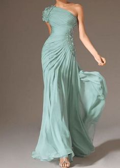 Mint Prom Dress, Pleats Fashion, Formal Prom Dresses, Bride Groom Dress, Beaded Prom Dress, Dress Sleeve Styles, Gowns Prom, فستان سهرة, Prom Dresses With Sleeves