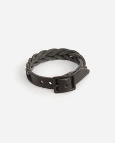 Braided leather bracelet made from horween essex leather. Size 1 fits up to 7.25" Size 2 fits up to 8.25" Braided Leather Bracelet, Bracelet Ideas, Black And Brass, Braided Leather, Bracelet Making, Leather Bracelet, Braids, Size 2, Brass