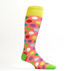 Knee High Socks Women Gift Box Set Of 5 Happy Colorful Pattern Crazy Dress Socks For Girls Dots Knee Socks Gift For Her Womens Pair Socks Crew Socks Mid Calf ZICCI SOCKS are made of 80% combed cotton, 15% polyamide, 5% elasthane. High Grade Comfortable & Breathable Cotton for Men and Women. Great value! Our socks are perfect to wear with sneakers and casual outfits. Soft, elastic, colorful, fashionable, fun and funky design socks! The dress and casual socks are made with luxury combed cotton Cute Multicolor Socks For Gifts, Playful Fitted Cotton Socks, Fun Multicolor Socks For Spring, Playful Multicolor Knee-high Socks, Fun Multicolor Spring Socks, Playful Multicolor Cotton Socks, Multicolor Cotton Socks For Playtime, Fun Pink Socks For Stocking Stuffers, Playful Pink Socks For Gifts