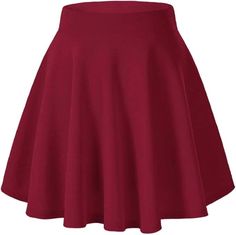 Afibi Casual Mini Stretch Waist Flared Plain Pleated Skater Skirt Mini Desserts, Minimalist Outfit, Skater Skirt, Mini Skirts, Mini Dress, Skirt, Women's Fashion