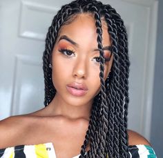 Protective Styles For Natural Hair Twists, Bob Marley Hairstyles Braids, Marley Twist Hairstyles Medium, Bob Marley Braids, Bob Marley Twist Hairstyles, Medium Marley Twists, Black Woman Hair Styles, Marley Twist Styles, Marley Twist Hairstyles