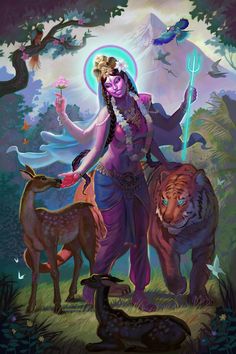 Saraswati Goddess, Indian Goddess, Vedic Art, Hinduism Art, Goddess Artwork