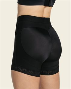 Mid-rise sculpting butt lifter shaper short#color_700-black Black Sculpting Shapewear With Built-in Shorts, Supportive Compressive Shapewear With Built-in Shorts, Sculpting Shapewear With Built-in Bra In Short Length, Sculpting Shapewear With Built-in Bra, Short Length, Mid-thigh Sculpting Shapewear With Medium Bust Support, Solid Sculpting Shapewear In Short Length, Sculpting Solid Shapewear Short Length, Sculpting Solid Shapewear In Short Length, Sculpting Shapewear With Built-in Shorts