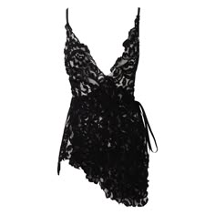 Celebrating feminine prowess, this luxurious semi-sheer slip wrap dress is made with the softest black eyelash lace.  Designed to make you feel fiercely feminine.  Wear with our exquisite eyelash-lace bralette and thong for a sensuous and seductive, sweet indulgence. Dry clean or hand-wash only. Made in England. Black Sheet Dress, Lace Clothing Aesthetic, Black Lace Outfits, Seductive Style Outfit, Black Mini Lace Dress, Black Lace Dress Short, Christmas Cocktail Dress, Black Lace Outfit, Christmas Cocktail Dresses