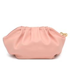 New LDT wristlet clutch handbag. 100% Leather. Zip top. Removable wristlet strap.  Rosette Pink. Was $128 No returns.  From LDT, the Bailey Leather Pouch features: Nappa leather Pleated leather detail Gold-tone plated hardware Top zipper closure Approx. 10.5" L x 6" H x 6.5" W No returns Handheld Zipper Pouch, Travel Clutch Pouch With Gold-tone Hardware, Trendy Handheld Coin Purse With Removable Pouch, Chic Everyday Clutch Coin Purse, Chic Clutch Coin Purse For Everyday Use, Chic Pink Coin Purse For Everyday Use, Handheld Clutch With Gold-tone Hardware For Travel, Shopping Clutch With Detachable Handle And Pouch Shape, Leather Clutch Pouch For Shopping