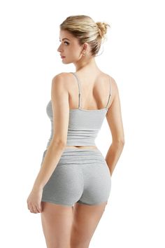 Feature Rayon and Spandex, Buttery soft, Breathable, 4-way stretchy Sexy crew neck camisole crop top and sleeveless This lounge set is perfect for going out with streetwear, travel, vacation, daily casual lounge wear or sleepwear. Size: (Our size chart) XS=US 2, S=US 4, M=US 6, L=US 8, XL=US 10 Casual Lounge Wear, Lace Trim Cami, Short Sleeve Jumpsuits, Pink M, Workout Sets, Ribbed Bodysuit, Jumpsuit With Sleeves, Flare Leggings, Seamless Leggings