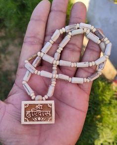 Beautiful Handmade Tulsi mala Shiree Haridass Ji Name Pendant,Tulsi Kanthimala,Shree Haridass Handmade tulsi necklace/ Jay Shri Haridass Mala /Shri Haridass Mala From Vrindavan,  Krsna,Krishna,Tulsi,Tulasi,kanti,mala,necklace,name,hare,mahamantra,maha,mantra,holy,Tulsi Necklace,Krishna Necklace,Kantha Mala,Radhe Radhe,Meditation Mala,Kanthimala Tulasi,beads Mala,Spiritual things,Tulsi Beads,Mala Beads,Mala Necklace, Tulsi Mala,Holy Basil,Meditation Mala,Yoga Necklace,Prayer Mala,Basil Seeds,Radh Handmade Traditional Mala For Rituals, Handmade Mala For Navratri Gift, Traditional Wooden Beads Mala As Gift, Handmade Mala Gift For Navratri, Handmade Traditional Mala For Festivals, Traditional Handmade Mala For Festivals, Handmade Mala For Navratri Temple Jewelry, Handmade Mala For Puja During Navratri, Handmade Temple Jewelry Mala For Navratri