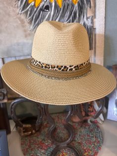 "Trendy Color Block Sun Hat Classic Breathable Jazz Panama Hat wide brim straw Hat travel Beach Hat for Women  Hat size adjustability  Large/XL 23-23.6\" (58.5-60CM)   UPF 50+ It's foldable and lightweight, so without a doubt you'll get a lot of use out of it!  Have a blessed Day!" Beachy Wide Brim Panama Hat For Travel, Bohemian Beige Straw Hat For Travel, Beige Woven Straw Hat Bands, Beige Wide Brim Woven Fedora, Beige Woven Wide Brim Fedora, Lightweight Fedora Straw Hat For Beach, Safari Style Bucket Hat For Beach, Adjustable Fedora Panama Hat For Vacation, Bohemian Straw Hat For Travel And Vacation