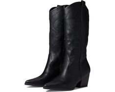 Women's DV Dolce Vita Kindred | Zappos.com Western Boots With Block Heel For Fall, Casual Winter Boots With Square Toe, Trendy High Ankle Boots With Stacked Heel, Spring Mid-calf Boots With Stacked Heel, Casual Faux Leather Boots With Block Heel, Fall Synthetic Ankle Moto Boots, Synthetic Boots With Stacked Heel For Workwear, Synthetic Ankle Boots For Fall, Synthetic High Ankle Boots For Fall