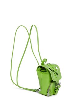 cuz you do.This mini backpack has a vegan leather construction, a cut out butterfly design on the flap, an adjustable drawstring closure, a front buckle closure, O-ring hardware, a front zipper pocket, a top handle, and adjustable straps. Trendy Green Leather Backpack For Everyday, Trendy Green Leather Backpack For Travel, Casual Green Leather Backpack, Summer Green Backpack With Adjustable Strap, Trendy Green Backpack With Zipper, Green Backpack For Spring, Trendy Green Leather Backpack With Adjustable Strap, Green Casual Leather Backpack With Adjustable Strap, Trendy Green Leather Backpack