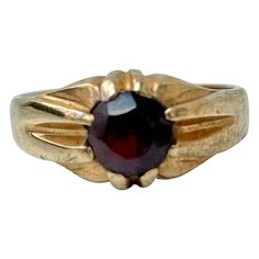 Chunky Vintage 9ct Gold Garnet Signet Ring gorgeous glowing garnet! excellent signet ring! The item comes without the box in the photos but will be presented in a gembank1973 gift box Measurements: Weight 5.95g, size UK Q1/2 US 8 1/2, head of ring 9mm x 7mm, height off finger 4mm Materials: 9ct gold & garnet Hallmarks: hallmarked 9.375 Condition : The overall condition is very good office use: Vintage Garnet Rings, Chunky Gold Rings, Bear Face Drawing, Garnet Ring Vintage, Garnet And Gold, Bear Face, Hand Ring, Garnet Ring, Garnet Rings