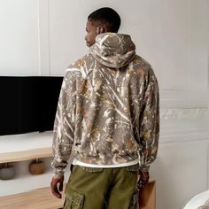 Essential Unisex Camo Hoodie Camouflage Fleece Hoodie With Drawstring Hood, Camouflage Sweatshirt With Drawstring Hood For Fall, Fall Camouflage Sweatshirt With Drawstring Hood, Camouflage Drawstring Hood Sweatshirt For Fall, Camouflage Hoodie Sweatshirt For Fall, Camouflage Fleece Hoodie Sweatshirt, Camouflage Fleece Hoodie For Fall, Casual Camouflage Fleece Hoodie, Camouflage Hoodie Sweatshirt With Adjustable Hood