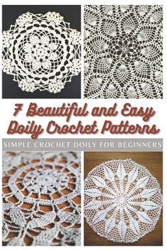 crochet doily patterns for beginners