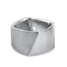 Estate Tiffany & Co. Ring Estate Sterling Silver Tiffany & Co. Frank Gehry Torque Ring 4.5 Modernist Open Ring Jewelry With Polished Finish, Modernist Open Band Jewelry With Polished Finish, Modern Open Ring With Diamond Cut, Formal Open Ring With Unique Design, Modernist White Gold Open Ring Jewelry, Modernist White Gold Open Ring, Modernist White Gold Ring As Gift, Modernist White Gold Ring Gift, Modernist White Gold Ring For Gift