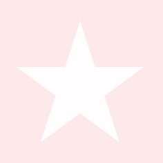 a white star on a pink background