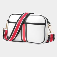 Color : White Bag Size : 10.6" X 1.6" X 7.9" Strap : Adjustable, Detachable Material : 100% Polyester Zipper Closure Color Block Detailed Solid Crossbody Bag White Rectangular Belt Bag With Zipper Closure, White Rectangular Phone Bag With Zipper, White School Crossbody Box Bag, Casual White Crossbody Box Bag, White Crossbody Travel Bag, White Crossbody Box Bag For School, White Adjustable Crossbody Bag Strap, White Crossbody Bag With Zipper Closure, White Travel Bag For Mobile Phone