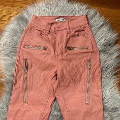 Fashion Nova Leather Pants Nwot Trendy High Waist Pants With Zipper Closure, Trendy Straight Pants With Zipper Closure, Trendy High Rise Pants With Zipper Closure, Trendy High Rise Pants With Zipper, Trendy High-rise Pants With Zipper Closure, Trendy High Waist Pants With Zip Fly, Trendy Bottoms With Zip Fly For Spring, Trendy Spring Pants With Zipper Closure, Trendy Spring Pants With Zip Fly