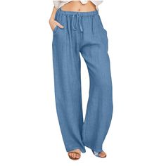 PRICES MAY VARY. stretch cargo pants women womens pull on pants yoga flare pants for women linen beach pants women flared sweatpants plus size capris for women white linen pants women womens pants elastic waist petite yoga pants for women petite length tan pants women cargo pants women women capri pants for summer linen pants women petite gym sweatpants women wide leg cargo pants for women petite scrub pants for women womens beach pants womens plus size pants navy dress pants women womens athlet Cheap Navy Bottoms For Vacation, Cheap Navy Bottoms For Beach Season, Wide Leg Bottoms For Beach Leisure, Relaxed Fit Solid Color Beach Pants, Solid Wide Leg Beach Pants With Drawstring, Casual Wide Leg Pants With Pockets For Beach, Casual Wide Leg Pants For Beach, High Waist Solid Color Yoga Pants For Summer, Full Length Wide Leg Pants With Pockets For Beach