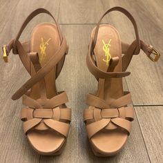 Brand New! Open To Offers Ysl Sunset Croc, Ysl Tribute Sandals, Ysl Tribute, Shoes Ysl, Ysl Saint Laurent, Leather Platform Sandals, Saint Laurent Shoes, Platform Sandals, Shoes Women Heels