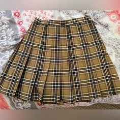 New Without Tags Plaid Brown, Brown Skirt, Brown Skirts, Plaid Mini Skirt, Wild Fable, Halloween Costume, Halloween Costumes, Womens Skirt, Cute Outfits