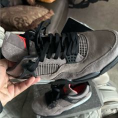 Travis Scott Jordan 4 Size 13 Text Me Before Buying For More Info Will Negotiate Jordans For Men, Travis Scott, Text Me, Jordan Shoes, Size 13, Men's Shoes, Cactus, Jordan, Man Shop