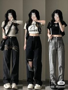 Simple Style Outfits, Korean Outfit Street Styles, Korean Casual Outfits, Easy Trendy Outfits, Cute Anime, Really Cute Outfits