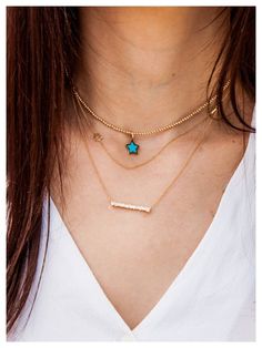 This 14K yellow gold filled round beaded choker necklace is EXTRA special when you add a charm too it!¬†¬† Gold Necklaces With Star Charm And Round Beads, Gold Necklace With Star Charm And Round Beads, Dainty Star Charm Choker Necklace, Dainty Choker Necklace With Star Charm, Turquoise Choker, Turquoise Charm, Detailed Necklace, Turquoise Heart, Initial Jewelry