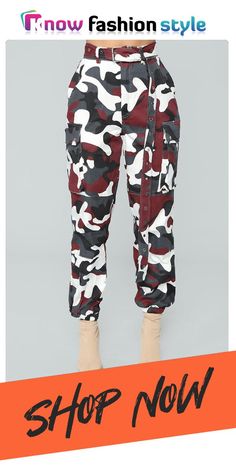 Trendy Camouflage Red Pants Red Pants, Pencil Pants, Wholesale Fashion, Parachute Pants, Camouflage, Pajama Pants, Shop Now, Pencil, Zipper