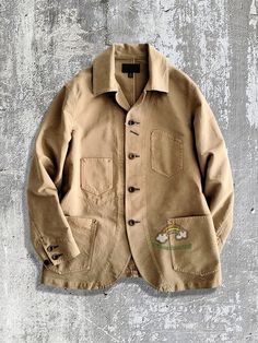 Men's Overalls Work  Blazer Vintage Casual Jacket Pockets Coat Top Khaki note: Size Shoulder Bust Length Sleeve S cm 45.0  102.0  71.0  61.0  inch 17.7  40.2  28.0  24.0  M cm 46.0  106.0  72.5  62.0  inch 18.1  41.7  28.5  24.4  L cm 47.0  110.0  74.0  63.0  inch 18.5  43.3  29.1  24.8  XL cm 48.0  114.0  75.0  64.0  inch 18.9  44.9  29.5  25.2  2XL cm 49.0  118.0  76.0  65.0  inch 19.3  46.5  29.9  25.6  3XL cm 50.0  122.0  77.0  65.5  inch 19.7  48.0  30.3  25.8  4XL cm 51.0  126.0  78.0  66.0  inch 20.1 49.6  30.7  26.0  1.Please allow 0-1cm errors due to manual measurement. 2.Item color displayed in photos may be showing slightly different on your computer monitor since monitors are not calibrated same. 3.If you have any questions about the product, please contact us, we will patientl Men's Overalls, Mens Overalls, Work Blazer, Khaki Jacket, Coat Pocket, Collared Coat, Vintage Casual, Casual Party, Casual Jacket