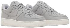 Nike Air Force 1 Gray Low-top, Gray Nike Air Force 1 With Round Toe, Casual Gray Leather Nike Air Force 1, Gray Leather Nike Air Force 1 Casual Shoes, Casual Gray Nike Air Force 1 Sneakers, Nike Air Force 1 Premium, Shoes Nike Air Force, Shoes Nike Air, Grey Women