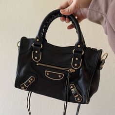 Balenciaga Mini City Bag In Black Condition: Excellent Condition. Missing The Big Strap. Balenciaga Mini City Bag, Balenciaga Mini City, Bags Balenciaga, Mini City, Balenciaga Bag, City Bag, Balenciaga City Bag, Mini Bag, Balenciaga